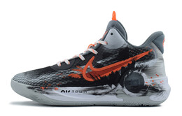 Баскетбольные кроссовки KD Trey 5 IX Basketball Shoes Unisex Mid-Top Black/Gray/Orange Nike cw3402-011(team196-男款魅影) | black