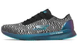 Кроссовки мужские низкие черные/белые/синие Skechers 220235-bkbl