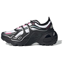 Кроссовки унисекс с низким верхом, черные/белые Adidas jp5264 | core black / cloud white / team shock pink 2