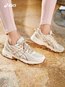 Кроссовки Asics Gel-Venture 6 для бега по пересеченной местности, кремово-белый / серый 793812362266 | 奶白色/灰色 —男
