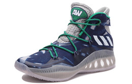 Баскетбольные кроссовки мужские высокие Синие/серые Adidas bb8345