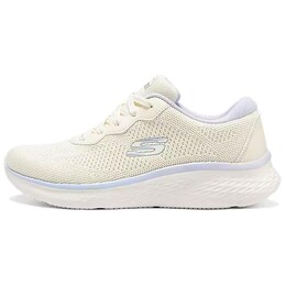 Спортивные кроссовки женские с низким верхом, белые/натуральные Skechers 150019-ntmt | white/natural