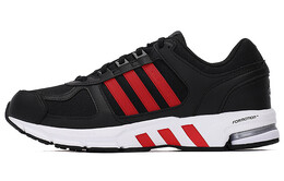 Кроссовки Equipment 10 для бега мужские низкие черные/красные Adidas gy6310