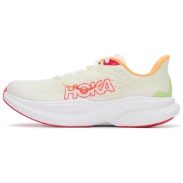 Кроссовки женские MACH 6 с низким верхом, белые/зеленые Hoka One One 1147810-wtlt | white/gridge/patinagreen