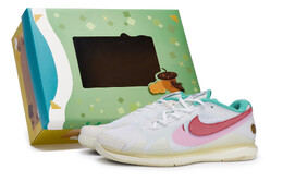 Теннисные кроссовки Air Zoom Vapor Pro унисекс с низким верхом розового/красного цвета Nike hm3705-141(team80-男女云澈红sbox) | white/pink red