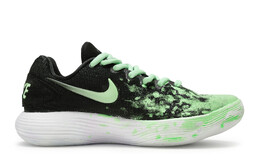 Баскетбольные кроссовки Hyperdunk 2017, мужские, низкие, голубые/черные Nike 897637-001(team80-烈焰噬影青s-box) | black/volt/anthracite/smoke gray