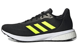 Кроссовки Astrarun для бега мужские с низким верхом, черные/зеленые Adidas eg5838