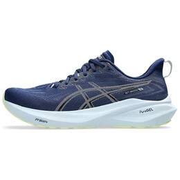Кроссовки мужские низкие синие широкие/серо-голубые Asics 1011b861-400 | blue wide/gray-blue