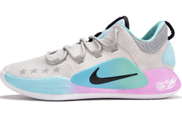 Баскетбольные кроссовки Hyperdunk X мужские с низким верхом серые/синие Nike fn3441-101(teamf-棉花糖配色) | gray/blue