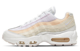 Кроссовки Air Max 95 женские с низким верхом, белые/оранжевые Nike cj0624-100
