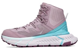 Кроссовки женские Anacapa GTX Hiking Shoes с высоким берцем розового/серого/синего цвета Hoka One One 1113511-ecsh