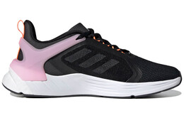 Кроссовки для бега Response Super 2.0 женские с низким верхом, черные/розовые Adidas h02027