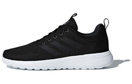 Кроссовки для бега Lite Racer женские с низким верхом, черные/белые Adidas Neo bb6896