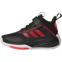 Баскетбольные кроссовки OwnTheGame Mid top для детей Adidas, черный/красный jq7939 | black red