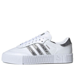 Кроссовки sambarose Adidas, белый fx3819 | white/silver