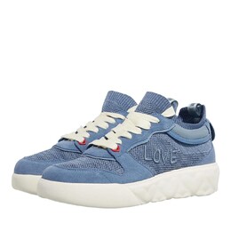 Кроссовки heart love donna azzurro Love Moschino, синий a0260021 | blau