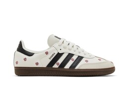 Adidas Кроссовки Wmns Samba OG, цвет White Floral Embroidery if4398 | white floral embroidery