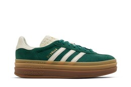 Adidas Кроссовки Wmns Gazelle Bold, цвет Collegiate Green Gum if7160 | collegiate green gum