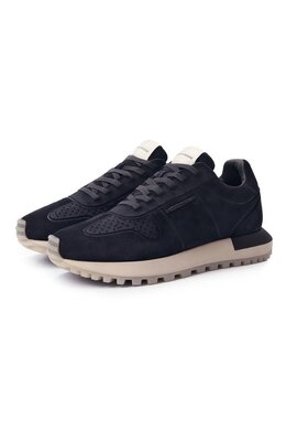 Замшевые кроссовки Emporio Armani em003740/af19728
