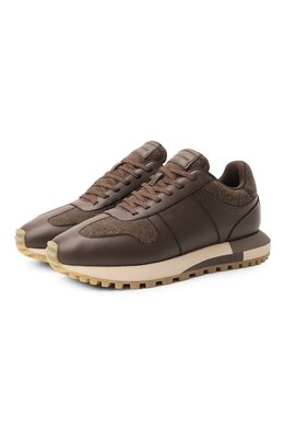 Кожаные кроссовки Emporio Armani em002851/af18013