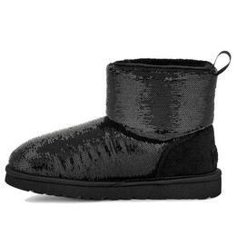 Кроссовки классические мини бутсы зеркальный мяч Ugg, черный 1151291-blk | black