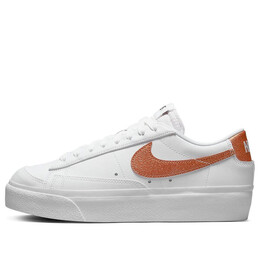 Кроссовки блейзер низкая платформа Nike, белый dq7571-100 | white/black/sail/metallic copper