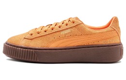 Кроссовки Puma Platform Skateboarding Shoes Unisex Low-top Orange, цвет Orange 396259-02 | orange
