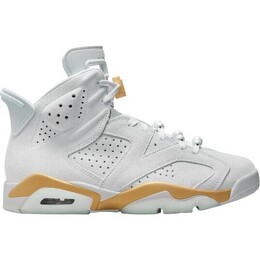 Кроссовки WMNS Air Jordan 6 Retro Pearl, цвет Platinum/Gletscherblau/Metallic Gold 216224001 | platinum/gletscherblau/metallic gold