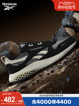 Кроссовки Reebok CL Leather Panda с амортизацией и сотовой структурой, голубой / серый 757210299610 | 100074409 鸽子灰