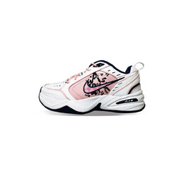 Кроссовки Air Monarch 4 Chunky унисекс с низким верхом розового/белого/черного цвета Nike 415445-102（team513-粉色愿望） | pink