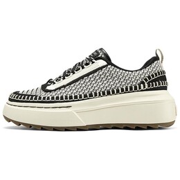 Кроссовки Skechers Court Classics Skateboarding Shoes Women's Low-top Black/natural Color, черный 185240-bknt | black/natural color