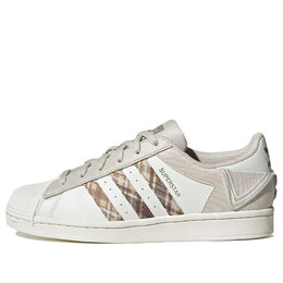 Кроссовки оригиналы суперзвезда Adidas, белый ig3004 | white/brown