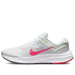 Кроссовки air zoom structure 24 Nike, белый da8570-103 | white/pink prime/mystic hibiscus