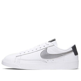 Кроссовки блейзер низкий ле Nike, белый av9370-106 | white/metallic silver-dark grey