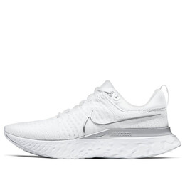 Кроссовки react infinity run flyknit 2 Nike, белый ct2423-102 | white/pure platinum/metallic silver
