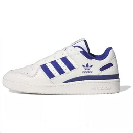 Кроссовки Adidas Forum Low CL White Victory Blue, белый/синий ig3777 | white/blue