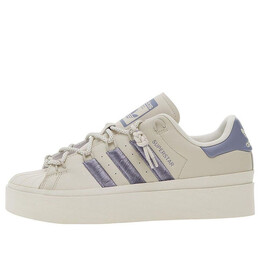 Кроссовки оригиналы суперзвезда бонега Adidas, белый hq4284 | white/purple