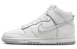 Кроссовки Nike Dunk High Airbrush Swoosh White Wolf Grey, белый fd6922-100 | white