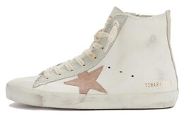 Кроссовки Golden Goose Skateboarding Shoes Women's High-top White, белый gwf00113.f005219.11672 | white