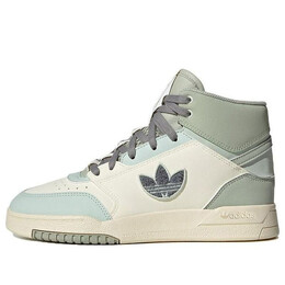 Кроссовки оригинальные drop step xl Adidas, белый hq6948 | white/light green/dark green