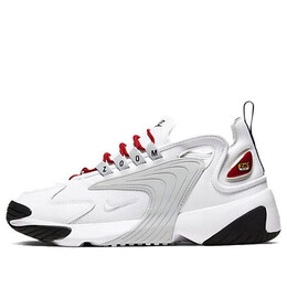 Массивные кроссовки zoom 2k Nike, белый ao0354-107 | white/pure platinum-gym red-black