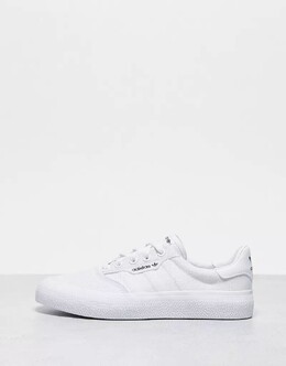 Трехцветные белые кроссовки Adidas 3MC 127243534 | blanco