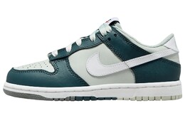 Женские кроссовки для скейтбординга Nike Dunk Low, Белый/Зеленый fb9109-300 | white/green