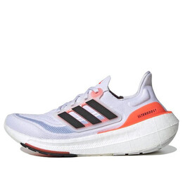 Кроссовки ultra boost light солнечные красные Adidas, черный hq6353 | black/white/cream