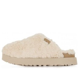 Кроссовки пушистый сахар слайд Ugg, бежевый 1135132-nat | beige