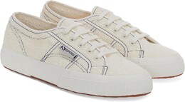 Кроссовки Superga 2750 Cotton Terry, цвет White Avorio/Navy/Full Avorio 9895706 | white avorio/navy/full avorio
