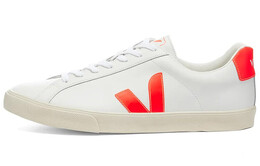 Кроссовки для скейтбординга Esplar Unisex Low-Top White/Orange Veja eo022213