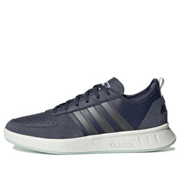 Кроссовки (WMNS) Adidas Court 80S 'Blue White', синий ee9834 | blue/white