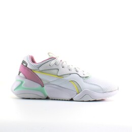 Синтетические кроссовки на шнуровке nova mesh 369655 03 Puma, белый 3844783 | weiß