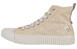 Кеды Kappa Canvas Shoes Unisex High-Top Wheat Yellow k09y5vs94-616